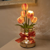 Tyalez 2025 New Crystal Tulip Table Lamp