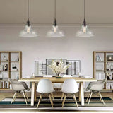 Industrial Retro Style Glass Chandelier
