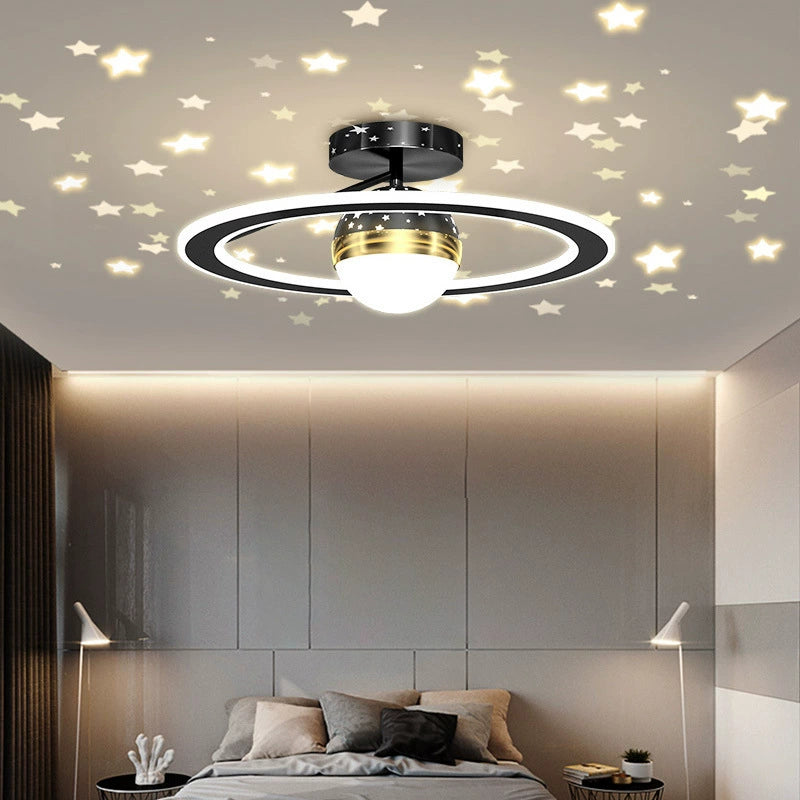 Tyalez Modern LED Star Dimming Pendant Light（three-colour changeable light）