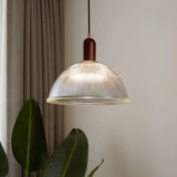 Vintage Wooden Pendant Light