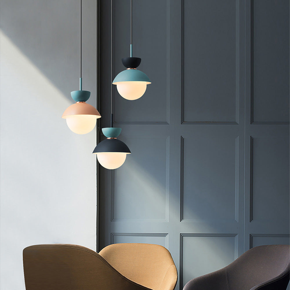 Tyalez Double Heads Metal Pendant Light（Includes light source）
