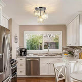 3-Light Modern Crystal Chandelier