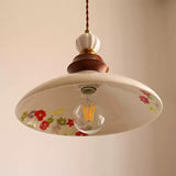 Japanese Retro Ceramic Pendant Light