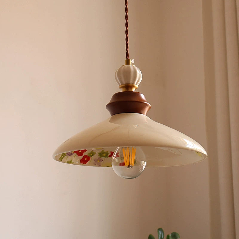 Japanese Retro Ceramic Pendant Light