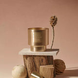 Luxury Metal Cup Scented Candle – Minimalist Soy Wax Art Décor