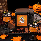 Halloween Pumpkin & Ghost Scented Candle – Creative Aromatherapy Candle for Home Décor