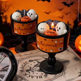 Halloween Pumpkin & Ghost Scented Candle – Creative Aromatherapy Candle for Home Décor