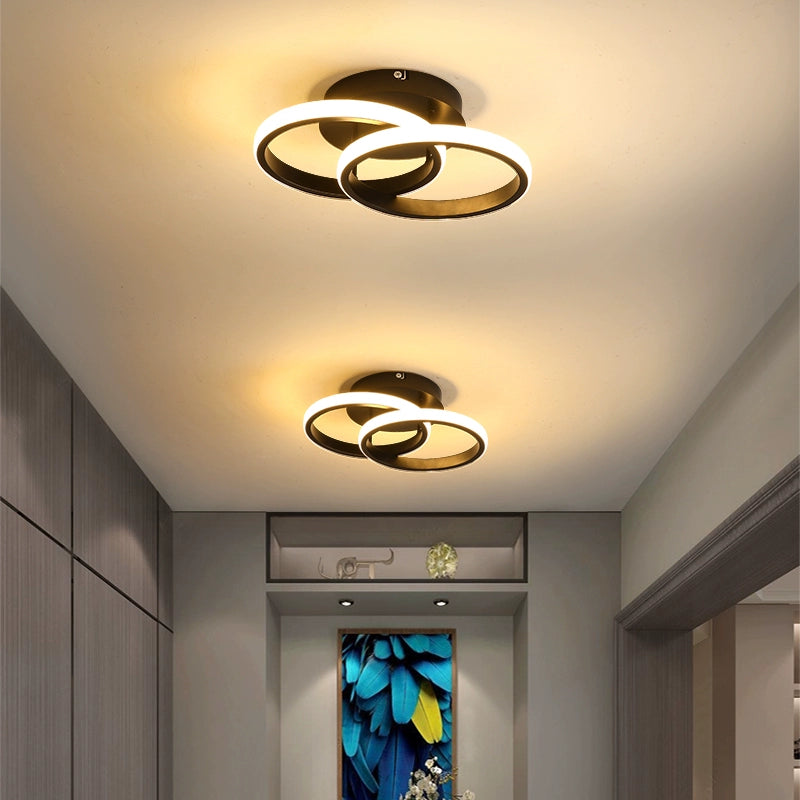 Double Ring Simple Ceiling Lamp