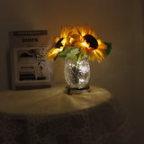 Tyalez 2025 New Crystal Sunflower Table Lamp