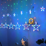Tyalez LED Curtain Lights（For Ramadan, Wedding, Birthday, Graduation, Party，Garden Decorations)