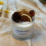 Perfume Glass Dried Flower Scented Candle