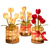 Tyalez 2025 New Crystal Tulip Table Lamp