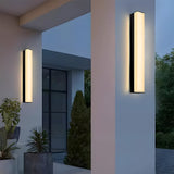Tyalez Outdoor Black Waterproof LED Wall Light