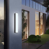 Tyalez Outdoor Black Waterproof LED Wall Light