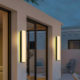 Tyalez Outdoor Black Waterproof LED Wall Light