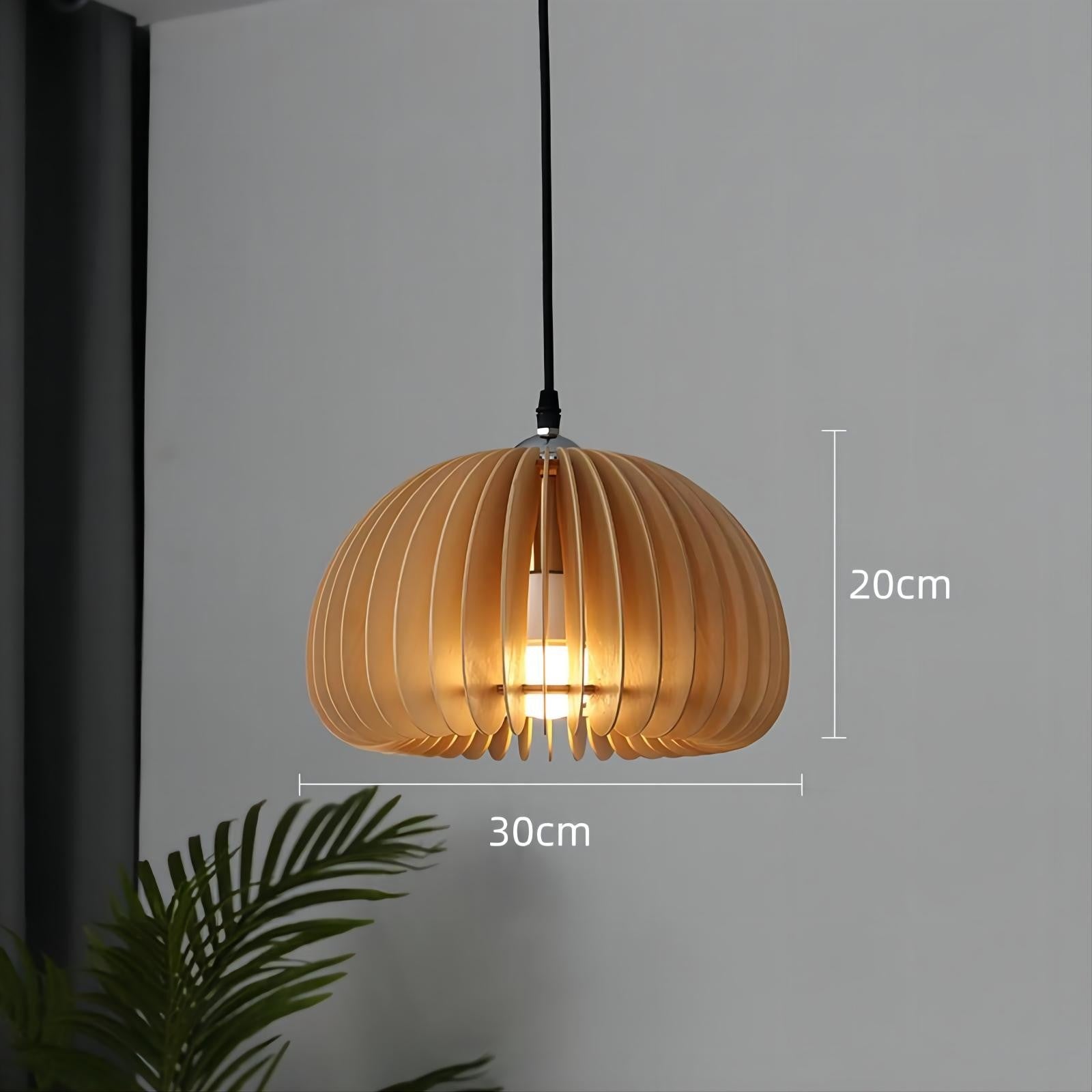 Tyalez Creative Pumpkin Wooden Chandelier
