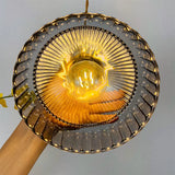Tyalez Modern Vintage Glass Lampshade Pendant Lights