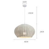 Tyalez Bauhaus Weaving Lantern Shade Pendant Light