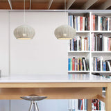 Tyalez Bauhaus Weaving Lantern Shade Pendant Light