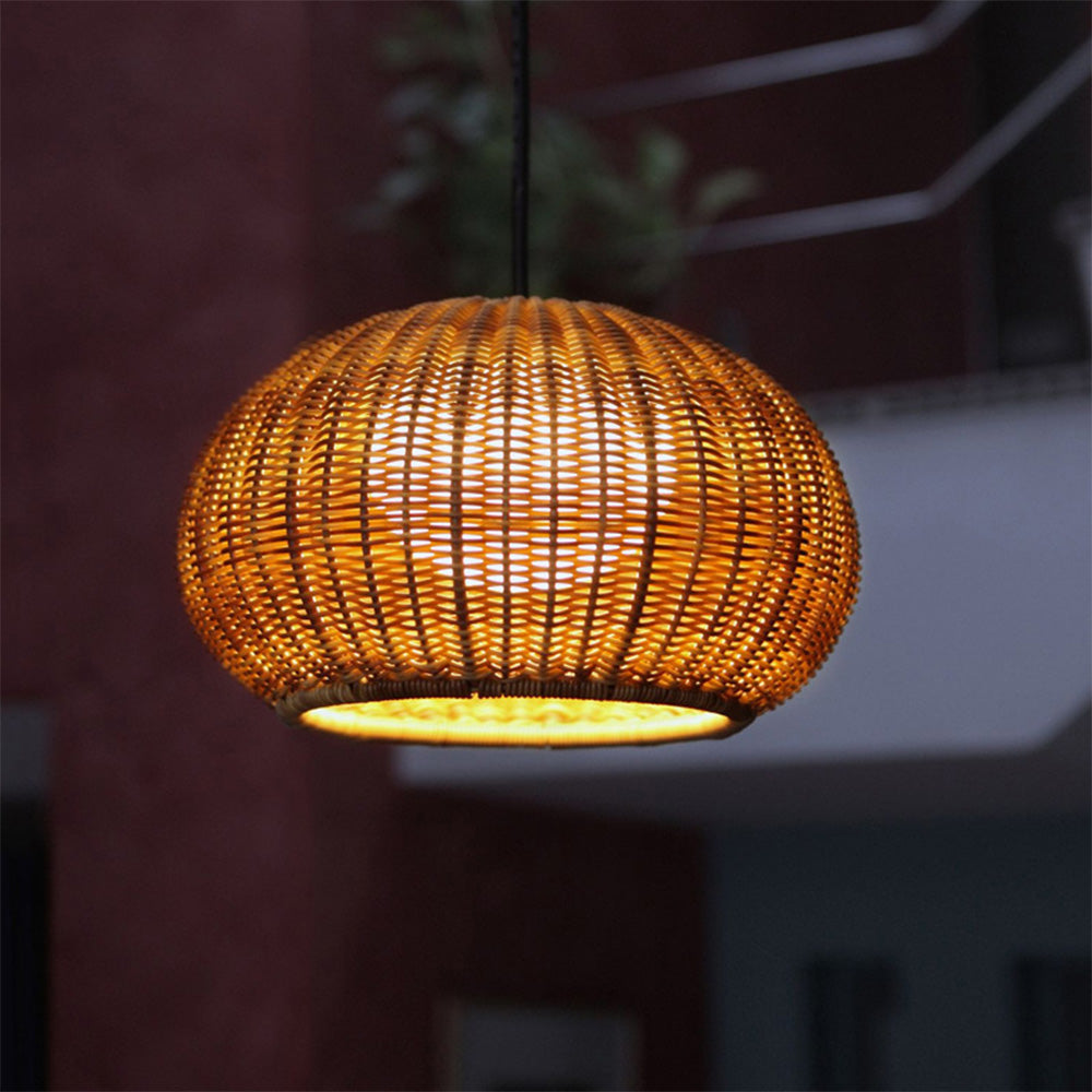 Tyalez Bauhaus Weaving Lantern Shade Pendant Light