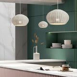 Tyalez Bauhaus Weaving Lantern Shade Pendant Light