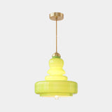 Tyalez French Colorful Gourd Chandelier