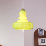 Tyalez French Colorful Gourd Chandelier
