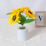 Tyalez Creative Sunflower Table Lamp