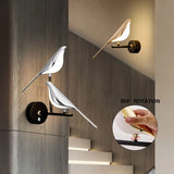 Tyalez Modern Led Art Design Bird Wall Light