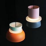Tyalez Nordic Simple Macaron Acrylic Chandelier