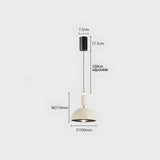 Bauhaus Nordic Style Stained Glass LED  Pendant Light