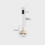 Bauhaus Nordic Style Stained Glass LED  Pendant Light