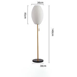 Tyalez Classic Silk White Floor Lamp For Living Room