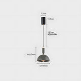 Bauhaus Nordic Style Stained Glass LED  Pendant Light