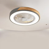Tyalez Modern Wood Ceiling Fans With LED Lights