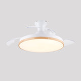 Simple Low Profile Ceiling Fan With LED Light