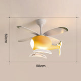 Tyalez Creative Flying Machine Ceiling Fans with LED Lights
