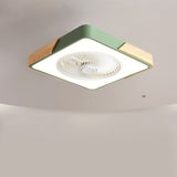 Tyalez Modern Wood Ceiling Fans With LED Lights