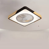 Tyalez Modern Wood Ceiling Fans With LED Lights