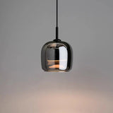 Tyalez Modern Black Glass Pendant Light