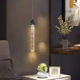 Tyalez Crystal Radiance LED Bar Pendant Light