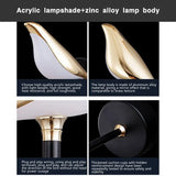Tyalez Modern Led Art Design Bird Wall Light