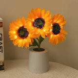 Tyalez Creative Sunflower Table Lamp