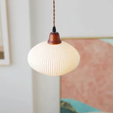 Sidra Ceramic Pendant Light – Handmade Nordic Minimalist Lighting