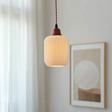 Sidra Ceramic Pendant Light – Handmade Nordic Minimalist Lighting