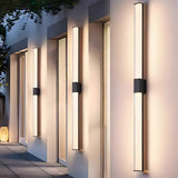 Tyalez Simple Waterproof Long Strip LED Outdoor Wall Light