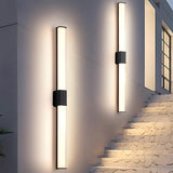 Tyalez Simple Waterproof Long Strip LED Outdoor Wall Light