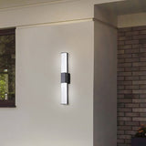 Tyalez Simple Waterproof Long Strip LED Outdoor Wall Light