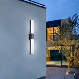 Tyalez Simple Waterproof Long Strip LED Outdoor Wall Light