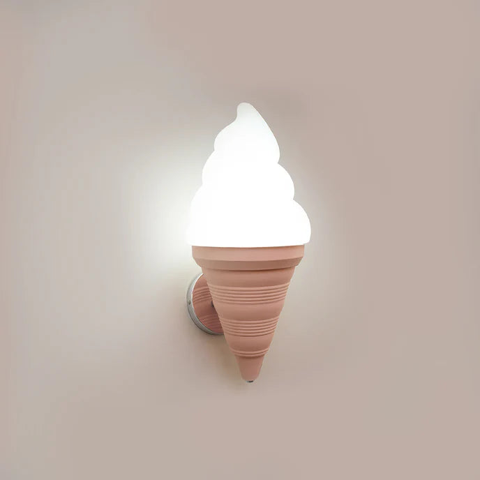 Simple Ice Cream Wall Light